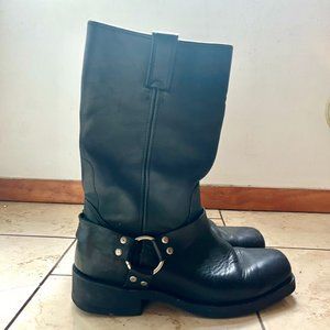 Black Leather Boots by Harley Davidson 10.5